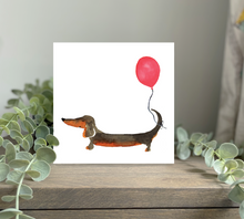 Load image into Gallery viewer, Birthday Balloon Dachshund