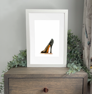 High Heel A4 Print (Portrait)