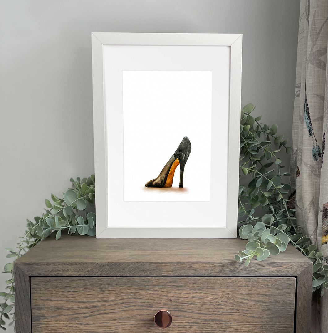 High Heel A4 Print (Portrait)