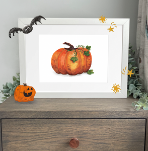 Pumpkin A4 Print