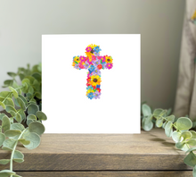 Load image into Gallery viewer, Floral Cross