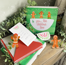 Load image into Gallery viewer, 8 Card Pack - Christmas Gingerbreads