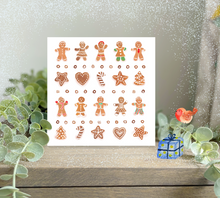 Load image into Gallery viewer, 8 Card Pack - Christmas Gingerbreads