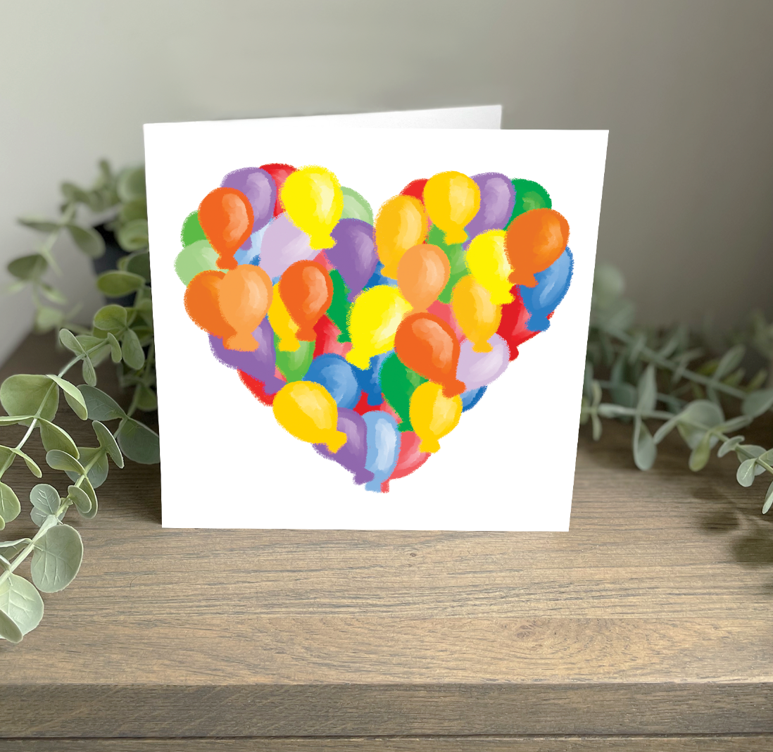 Balloon Cart love card – 2021 Co.